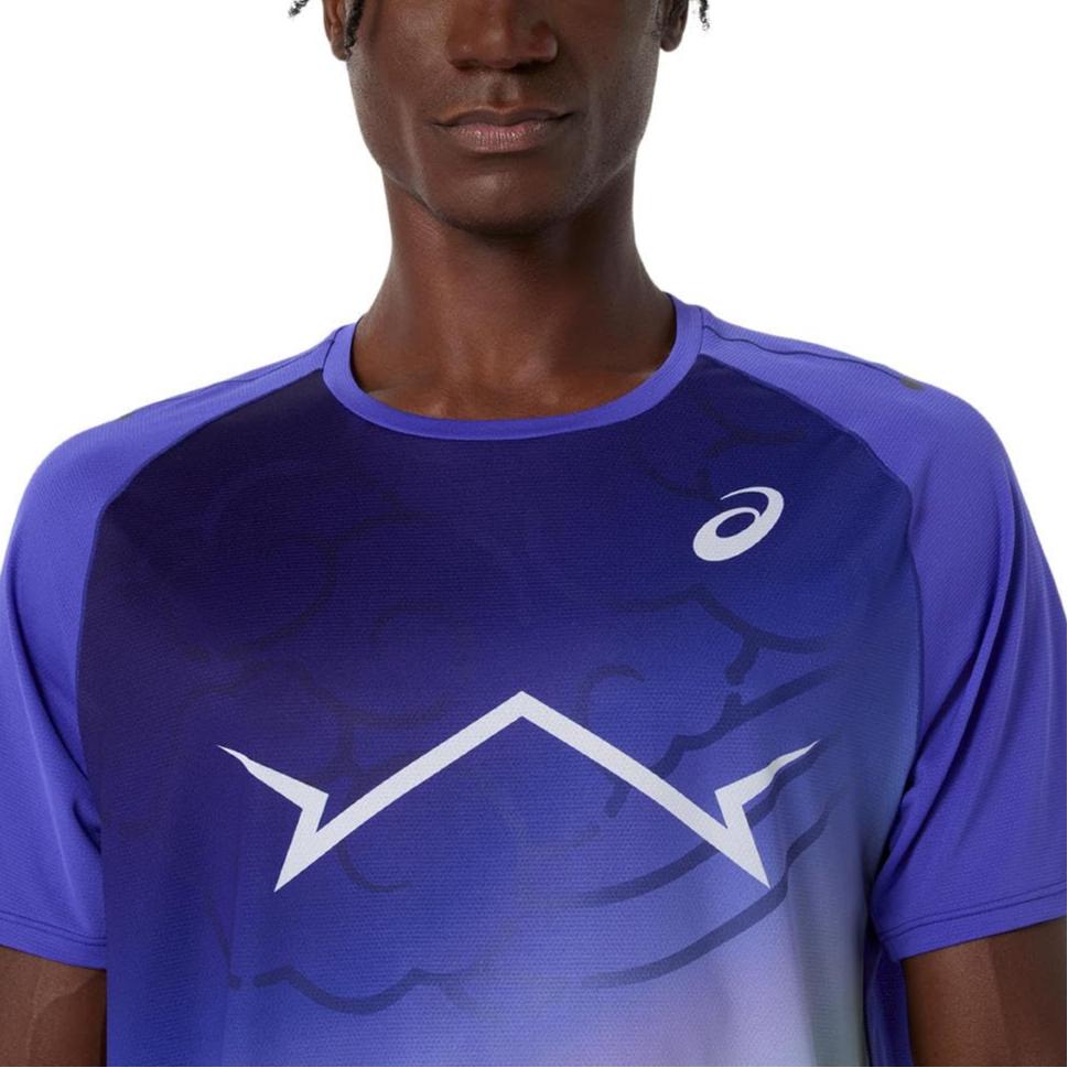 Asics Logo Short Sleeve Crew Neck T-Shirt Men Tops 2091A816-415