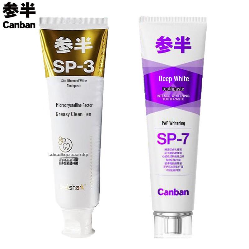 

Canban Whitening Toothpaste Duo Pack