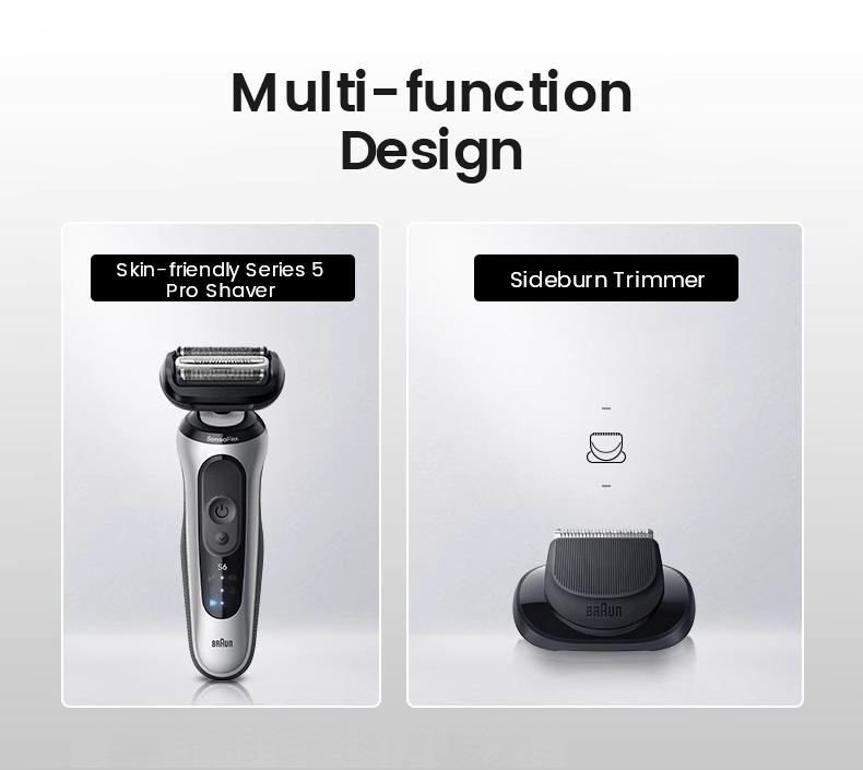 Braun Series 6 Pro Electric Shaver 62-S1200s Electric Razor for Men's Shaving