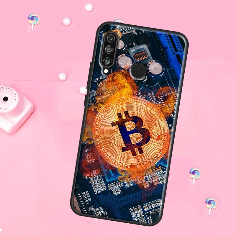 Bitcoin Coins Funny For Huawei Nova 12s 12i 8i 11i 9 10 SE Y60 Y70 Y90 Y72 Y73 Y61 Y91 P60 Pro P30 P40 Lite Case
