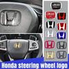 Car Steering Wheel Center Air Bag Emblem For Civic Accord Fit CRV Jazz Odyssey Prelude Insight Legend Stream HRV Crider