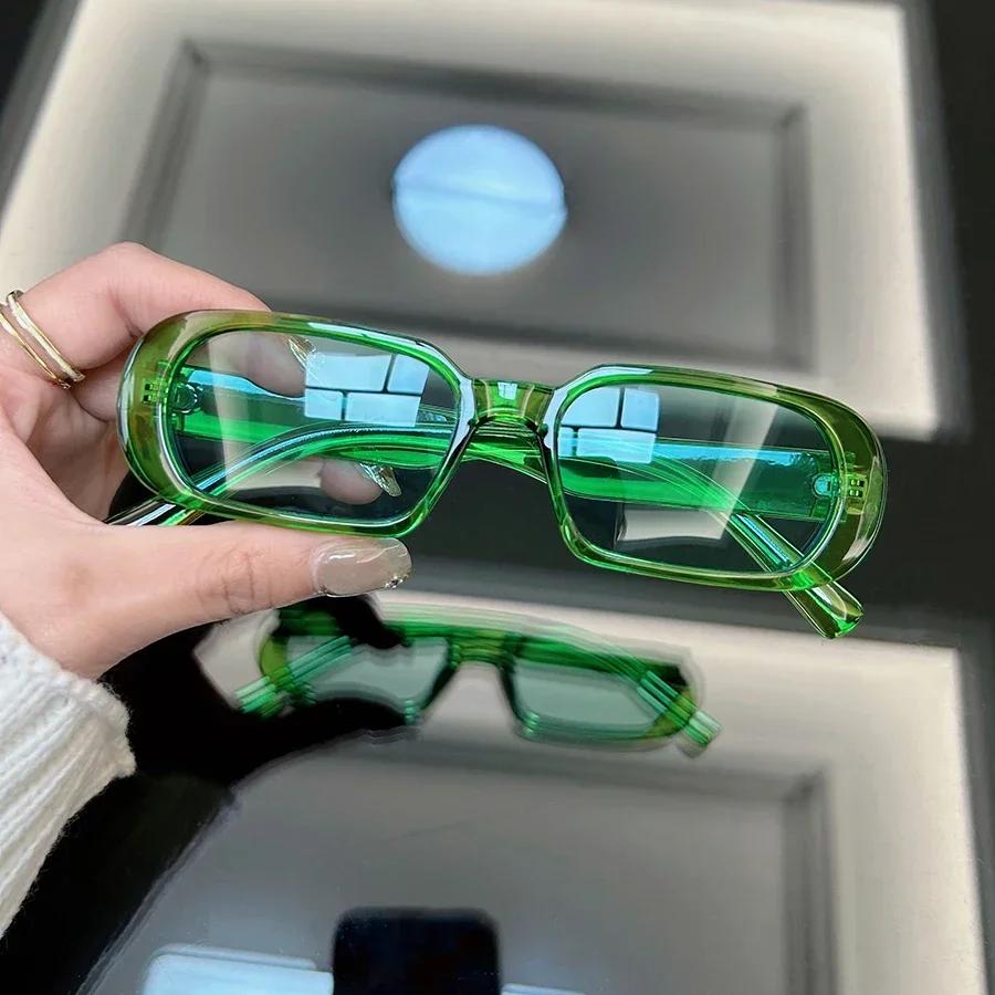 Mode Damen Herren Quadratische Sonnenbrille Retro Cat Eye Vintage Schwarz Sonnenbrille Weiblich Männlich Brillen