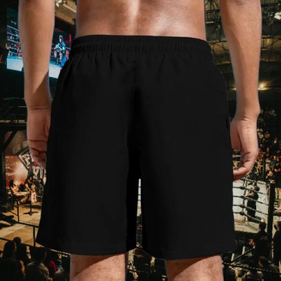 Twin Double Dragon Muay Thai Boxing Kickboxing Shorts 3D Print Training Unisex Men Women Quick Dry Fitness Gym Sport Workout Casual Streetwear