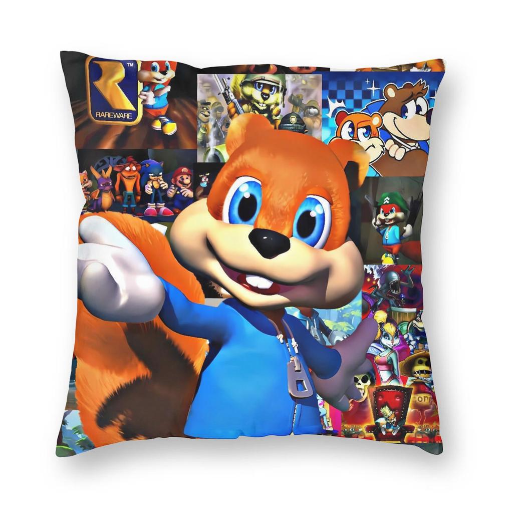 Housse de coussin Crash Bandicoot Coco Art Housse de coussin originale Pour Fête de Mariage Décoration de Maison Housse de Coussin Design Cadeau