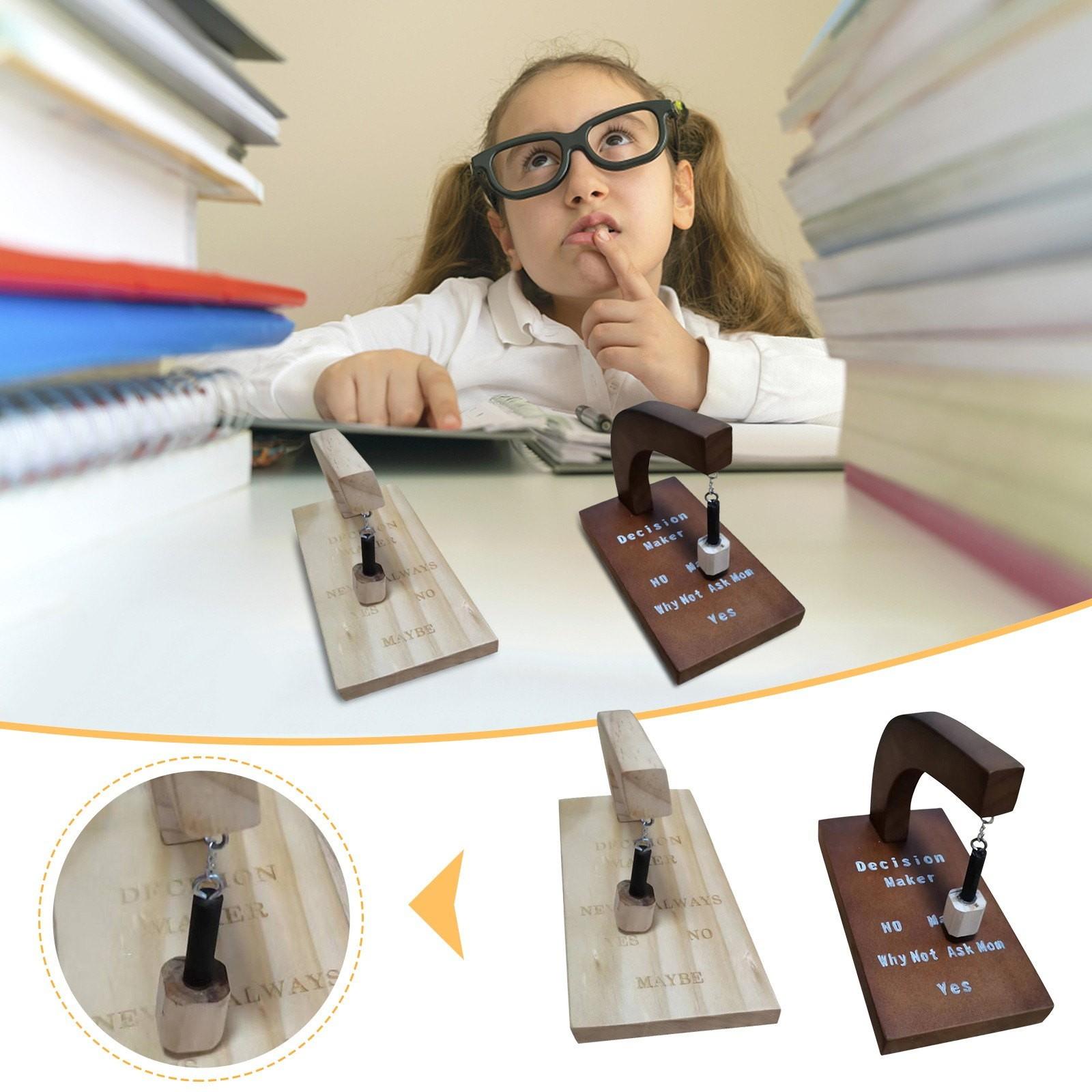 

Деревянный магнитный орнамент Качающийся магнитный орнамент для принятия решений