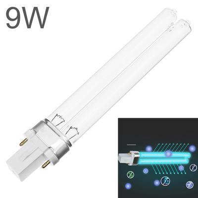 G23/2G7 Lamp 253.7nm 254nm Water Air Purification 9W H Shape Tube, G23/2G7 Lamp
