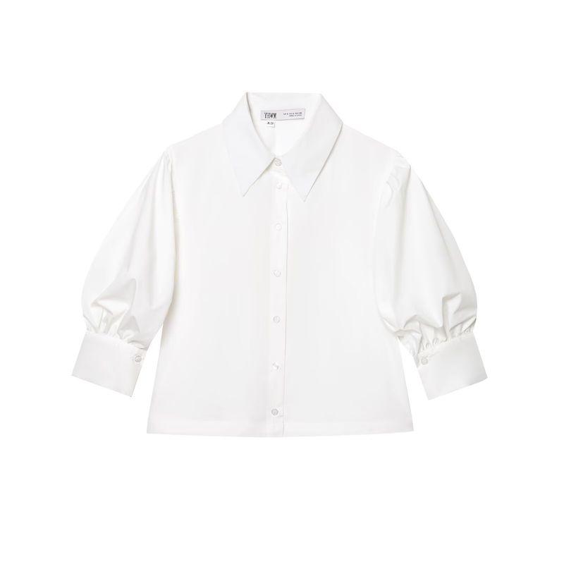 Jnleaog Spring New Arrival Women's Clothing Fashion Style French Fashion Design Series Poplin Shirt 2731082