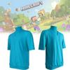 Steve Polyester Minecraft Cosplay Apparel Adult Halloween Costume Adults Young