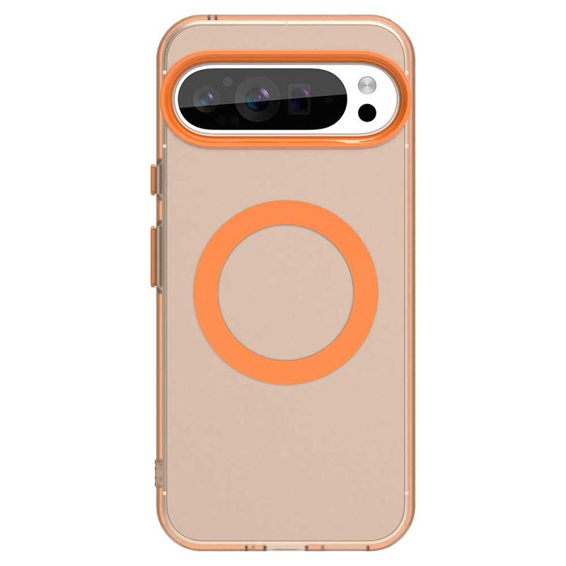 Wireless Charging Case Google Pixel 9 Pro XL Case Magnetic Luxury Frosted Silicone Pixel 9 Pro XL Protector Cover Pixel 9 Pro XL