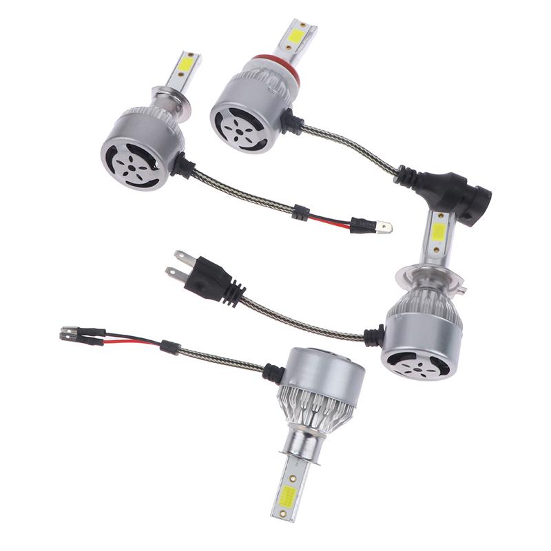 H1 H7 H11 Cob Car Led Headlight Bulbs Hi-Lo Beam 36W 16000Lm 6000K Led Car Light