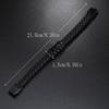 Meier Woven leather bracelet with unique alloy magnetic clasp - hip hop style, versatile bangle