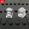 Non-Toxic 50Pcs/Lot Moc Bricks Transparent Clear Plate Block 1X1 1X2 1X4 1X6 02426 4070 Educational Building Blocks Kids Toys