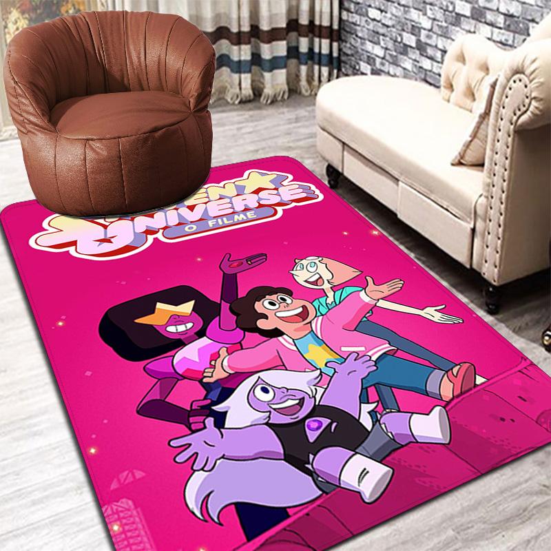 Steven Universe Rug Floor Mat for Living Room or Bedroom Soft and Comfortable Carpet a Gift for Birthday and Holiday.MFF0918085