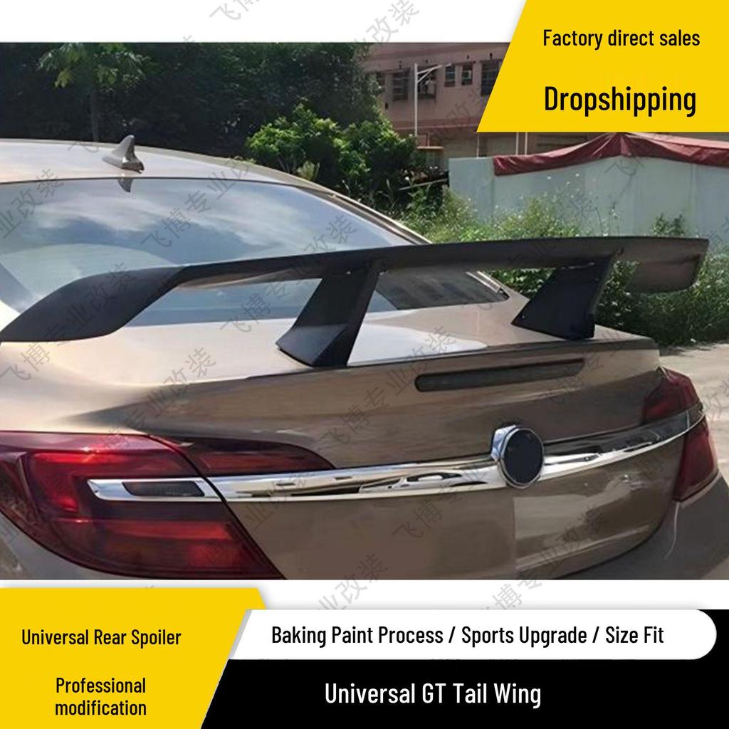 Universal ABS Black GT Rear Spoiler for Three-Box Cars