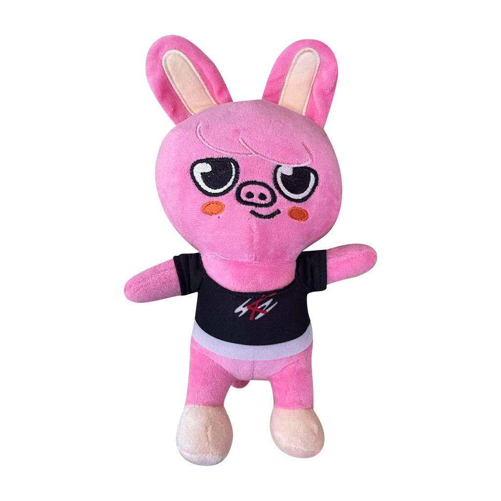 Plysjdukke, lekegavegave, tegneseriestil, tøydukke for barn, gavepute for barn