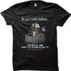 FLAT EARTH FE Theory Moon Landing Conspiracy Printed T-shirt 9080