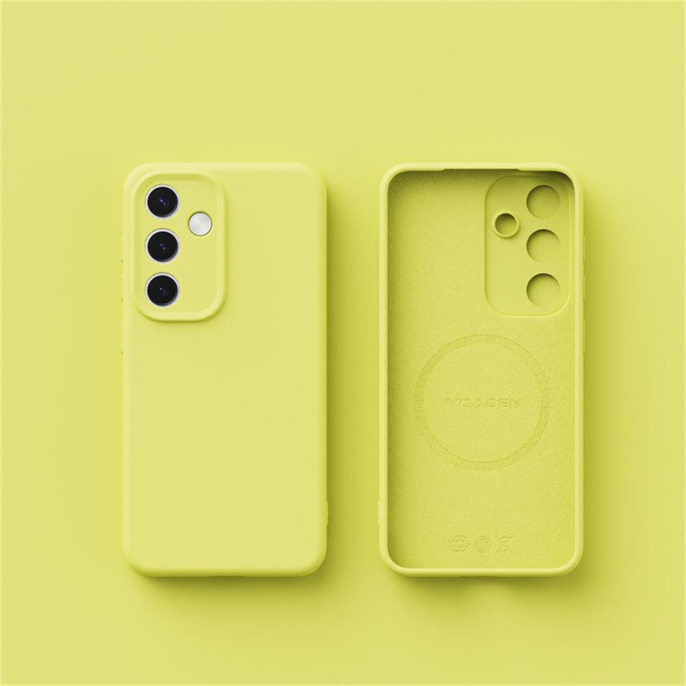 Original Liquid Silicone For Magsafe Magnetic Case For Samsung S25 S24 S23 S22 Ultra Plus A56 A16 A55 A54 Wireless Charge Cover