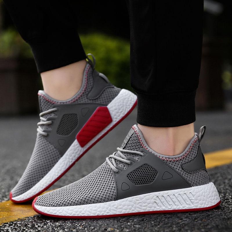 slip on running flat sneakers