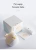 Time Bird LED Alarm Clock with USB Charging - Silent Cartoon Bedside Night Light for Bedroom or Dorm