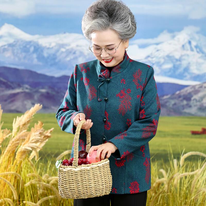 

SIFONE Women s Chinese Style Stand-Collar Warm Coat 4XL