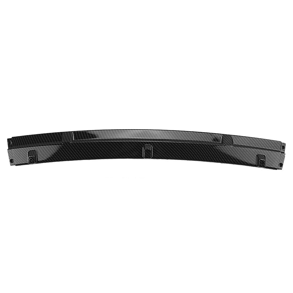 Front Bumper Spoiler Lip For Mazda 3 Axela 2014 2015 2016 2017 2018 Carbon Fiber Look/Gloss Black Lower Splitter Kit Protector
