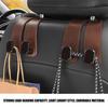Headrest Hooks For Car Vehicle Seat Back Organizer Phone Holder Compact Organizer Stylish Hanger For Coat Purse Umbrella Travel