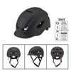 Mu Qingqing Adult Cycling and Commuter Helmet with LED Light