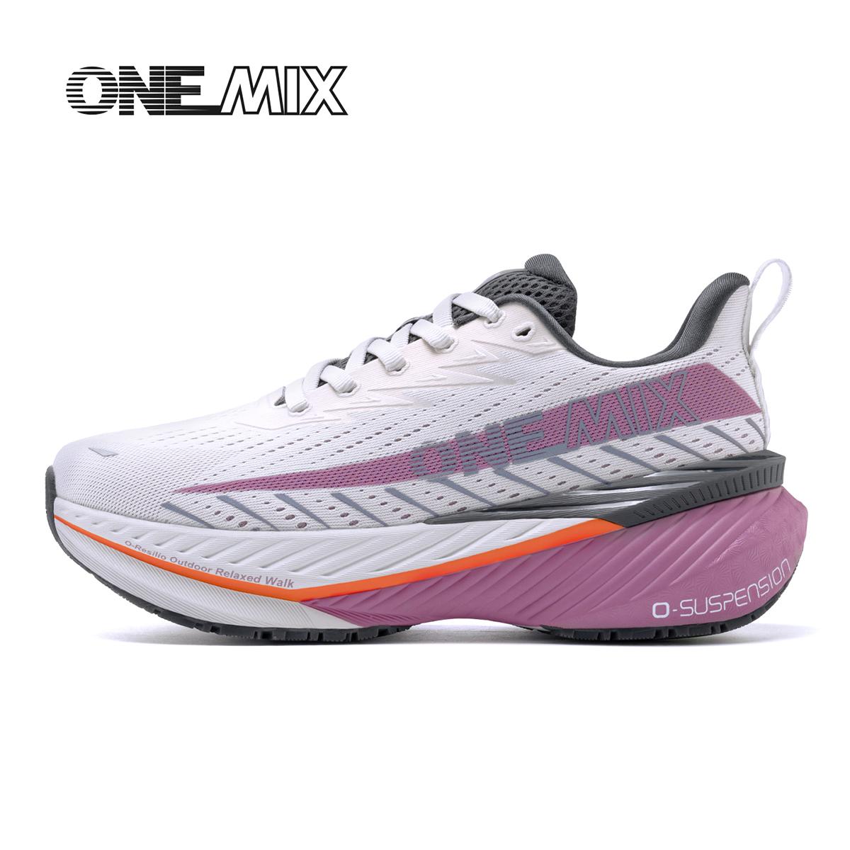 

ONEMIX 2023 Новые дизайнерские кроссовки Высококачественные мужские кроссовки Дышащая износостойкая спортивная обувь 43 фиолетовый