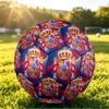 Spain Football Printed Size 5 Soccer Ball Wear Resistant Standard Adult Training Football Fan Gift for Indoor Outdoor Match Sports