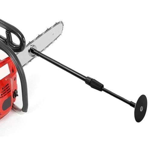 Chainsaw Firewood Gauge | Telescoping Firewood Measuring Tool | Portable and Adjustable Firewood Cutting Tool with Lightweight Magnetic Tip Design for