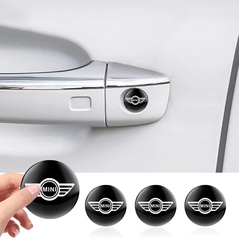 2/5/10pcs Car Lock Keyhole Stickers Door Lock Protect Car Stickers For Mini Cooper R50 R52 R53 R55 R56 R57 R58 R59 R60 R61 Ksgbw33