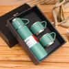 304 Stainless Steel Insulated Cup Tea Cup, One Cup with Three Lids, Business Gift Box Set, Outdoor Water Cup, Event Gift