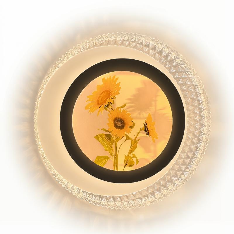 Chinese Style Wave Pattern Wall Lamp for Bedroom and Living Room Decor