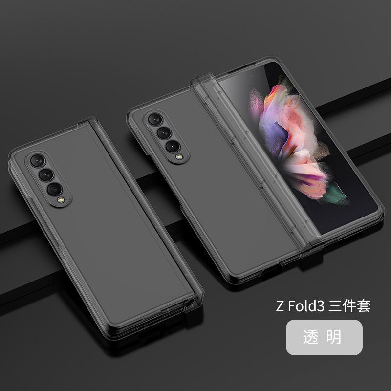 Case for Samsung Galaxy Z Fold 7 6 5 4 3 Hinge Protective Shell Full Coverage With Holder Kickstand Tough Case Magnetic Plain