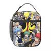 Assassination Classroom Octopus Koro Sensei Insulated Lunch Bag for Kids School Cooler Thermal Food Box Tote Lunch Boxes