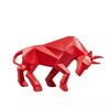 Cow Ornament Mascot Modern Minimalist TV Cabinet Work Decoration Resin Crafts Durable Durable Useful Useful Safety