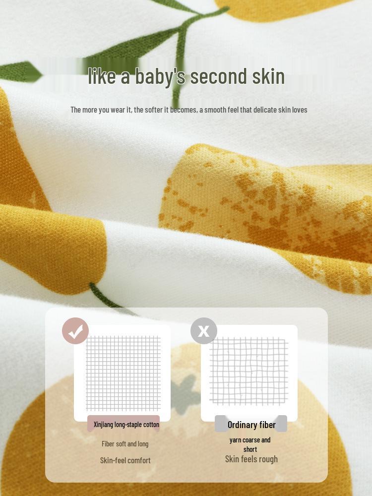 DuPont Baby Cotton-Padded Jumpsuit: Class A Quilted One-Piece for Spring & Autumn - Warm Pajamas Romper