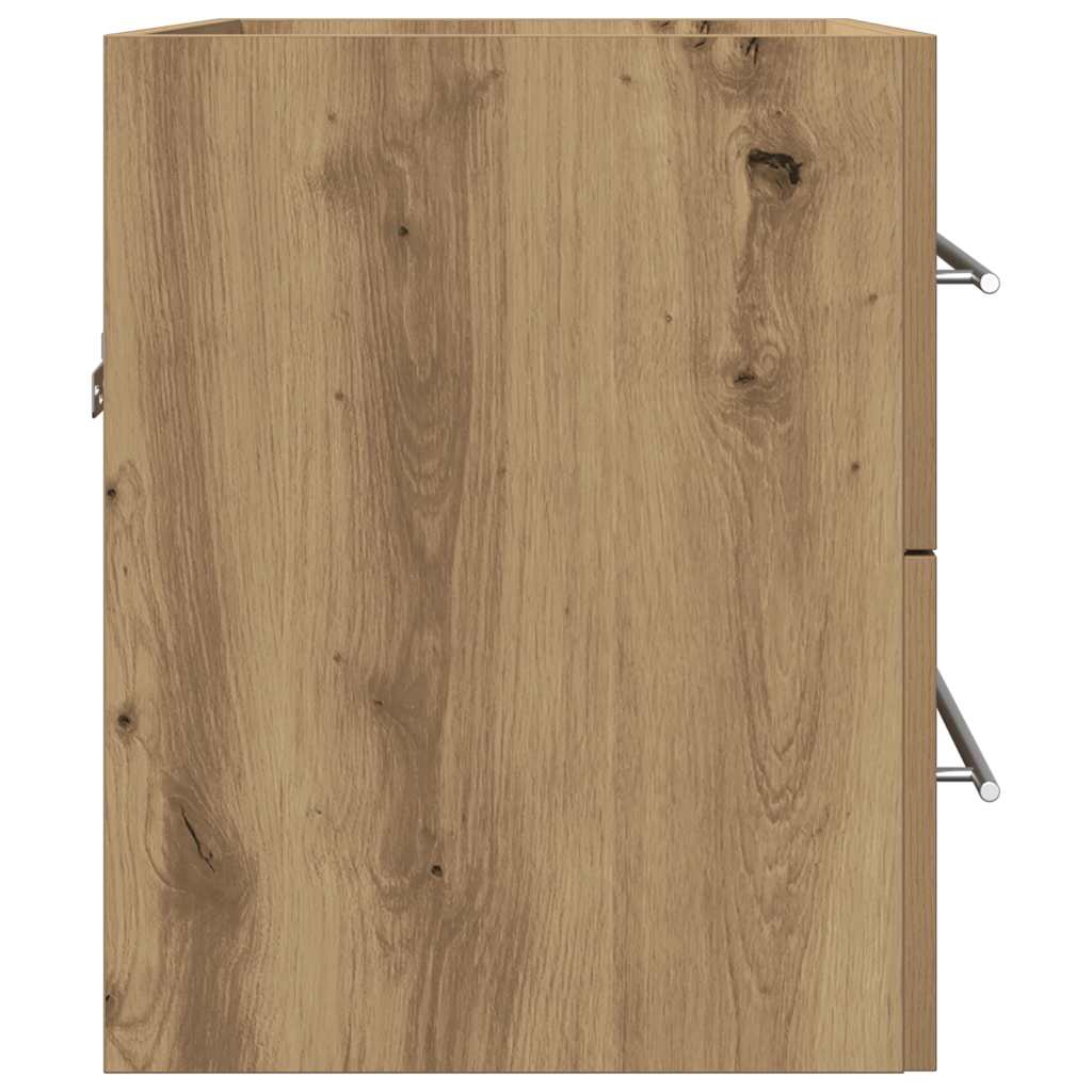 Artisan Oak Bathroom Vanity Cabinet 60 X 38.5 X 48 Cm
