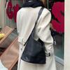Borsa a Secchiello in Vera Pelle Pieno Fiore da Donna Grande Capacità a Spalla/Crossbody Design Morbido Strutturato Urbana