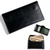 [nervousrhinos] 1 Million Yen Holder, Slim Bill Case with Magnetic Flap, Bill-Only Wallet for Men and Women, Genuine Leather, Bankbook Storage Case,