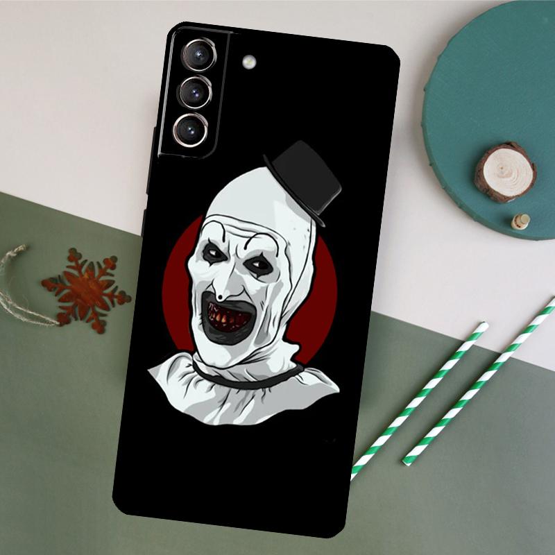 Custodia Telefono Terrifier Per Samsung Galaxy S26 S25 Ultra S20 S21 S22 S23 S24 S10 Plus S25 FE Cover Posteriore