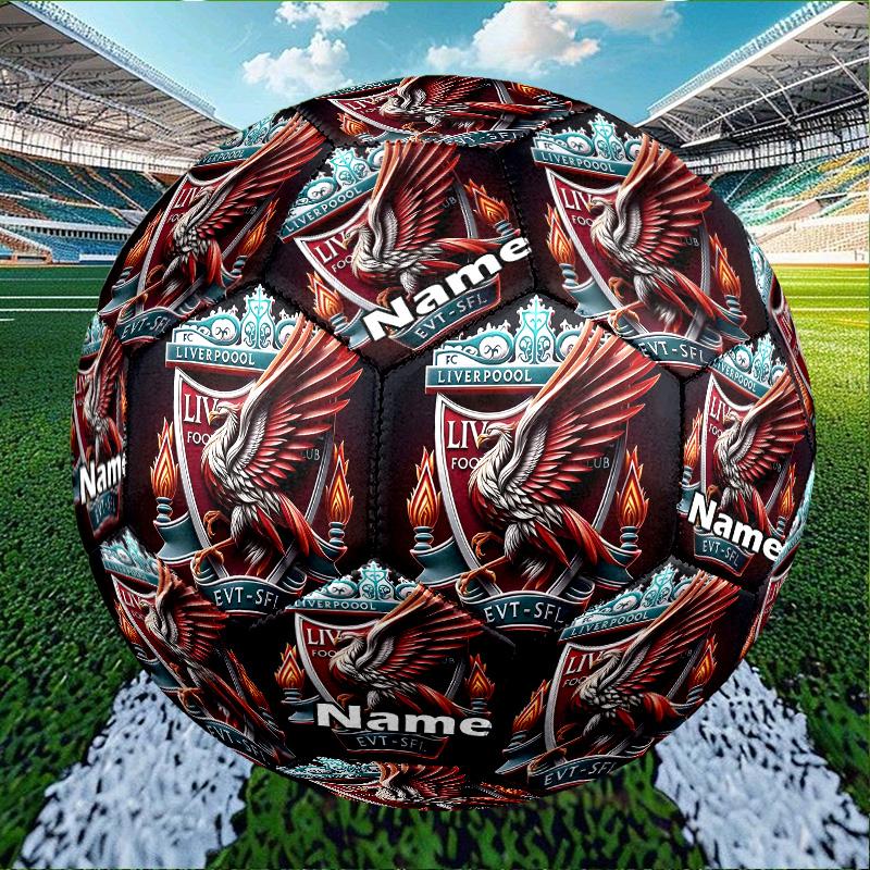 Custom Name Personalized Football Team F.C-A Print Size 5 Soccer Ball Training & Match Football, for Team, Kicking, Gift for Football Enthusiasts