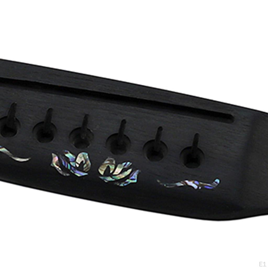 Guitar Bridge Accessories Replacement Music Instrument Part for Six String