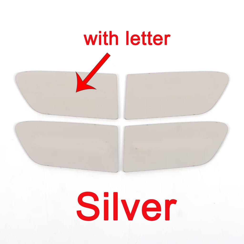 Stainless Steel Handrail Lamp Door Bowl Sticker Armrest Cover Interior Accessories For Toyota Corolla Cross XG10 2024+
