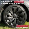4PCS 20 Inch Hubcaps For Tesla Model Y Juniper  Performance Replacement Wheel Cover AWD Full Rim Car Accessories Hub Caps 2025+
