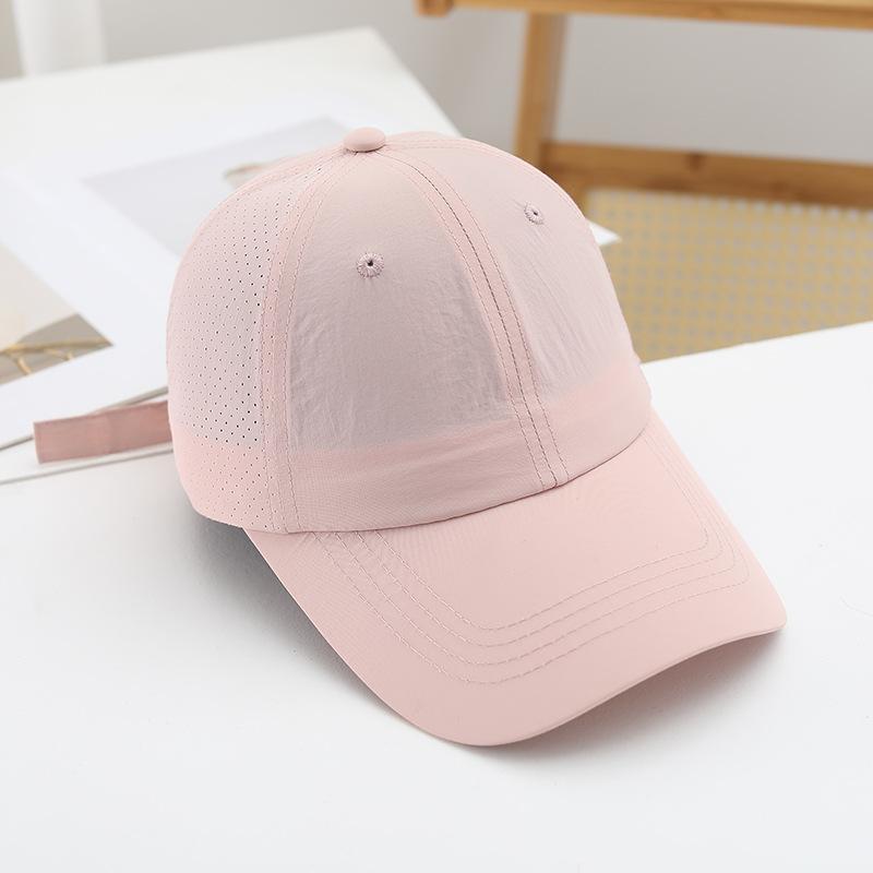 Summer New Mesh Light and Breathable Sunscreen Hat Outdoor Sports Running Soft Top Quick Drying Cap Baseball Cap