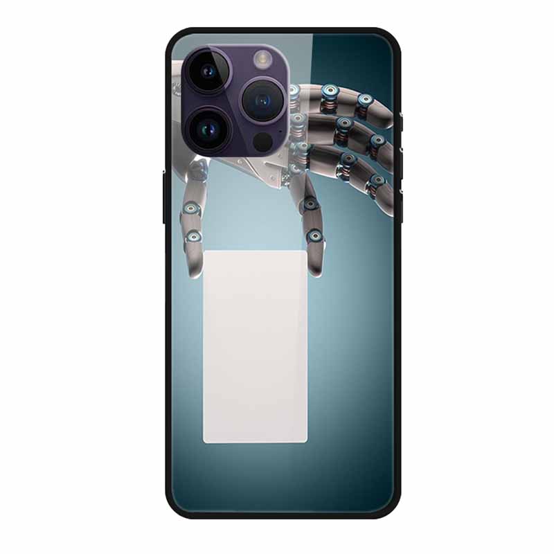 

Tempered Glass Case For iphone 15 Pro Max Case Hard Glass Back Cover Soft TPU Bumper For iphone 16 Pro Max Phone Case 16Pro Max iphone 15 Pro