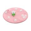 Cartoon Flower Car Coaster Heat-Resistant Washable Cup Mat for Vehicle Interior Cute Dashboard Decor for Cup Holders School Office Desk