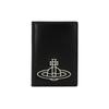 Vivienne Westwood Silk Leather Vertical Small Card Wallet 5115002wu L0077 N401