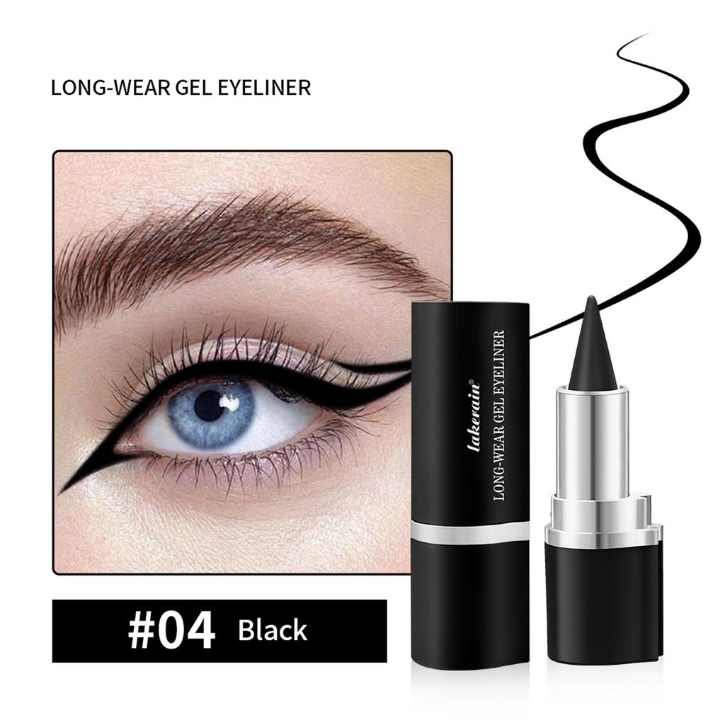 2Pcs Matte Gel Eyeliner Stick Waterproof Smudgeproof Smooth Creamy Long Wear Eye Liner Crayon